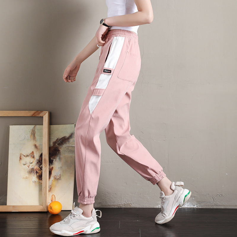 Relaxed Fit Track Pants — Women's