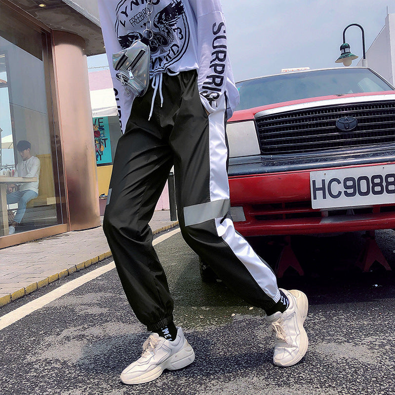 Reflective Running Track Pants — Night Safety