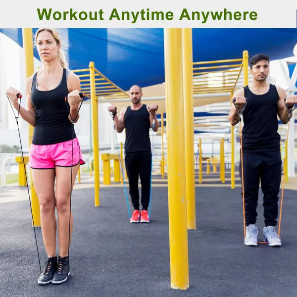 11 Pcs Resistance Bands Set